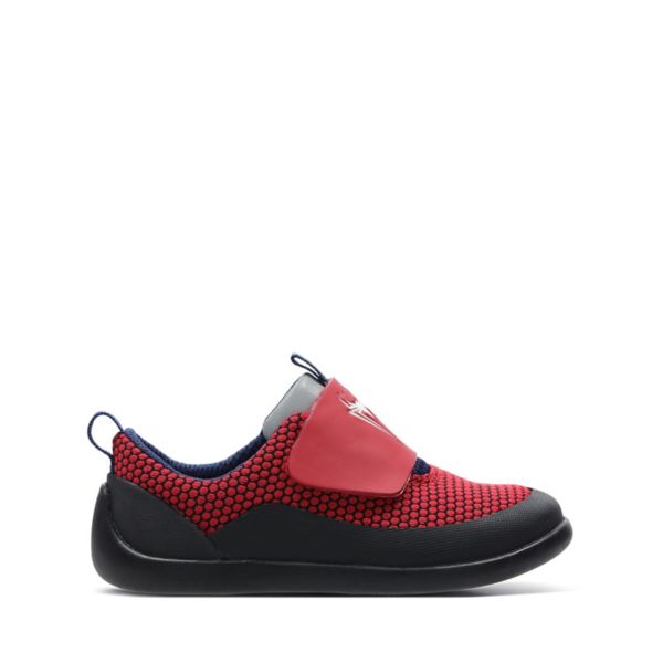 Clarks Boys Play Power Toddler Casual Shoes Red | CA-4098623